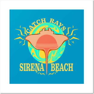 Super Sunshine - Catch Rays at Sirena Beach Posters and Art